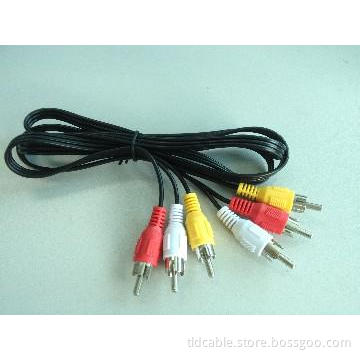 3rca to 3rca cable with High Quality